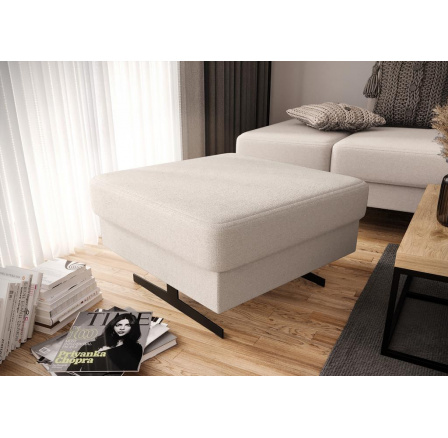 Taburet  EMPORIO 70 x 70 cm - béžová