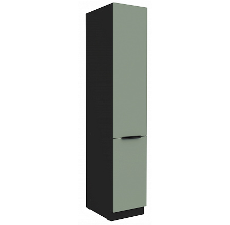 Kuchyňská skříň ARIA - 40 DK-210 2F, Černá/Aquamarine Kuchyňská skříň ARIA - 40 DK-210 2F, Černá/Aquamarine