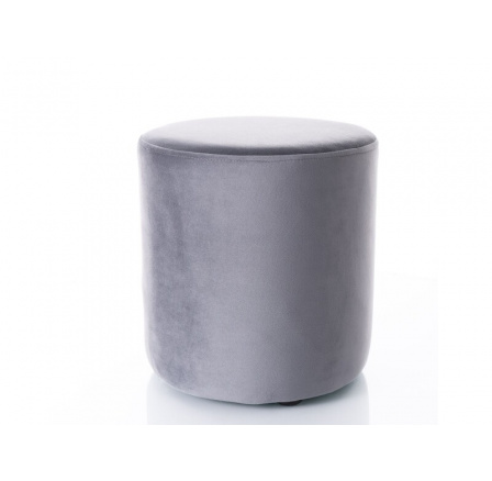 Taburet DOTI C VELVET, Šedý Bluvel 14
