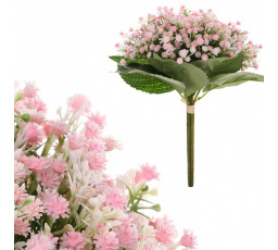 Gypsophila - umělá kytice, růžová
