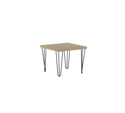 Lavice dub artisan + nohy III 67x67 LB-FXJG