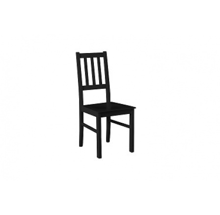 BOSANOVA 4D jídelní židle (BOSS 4D) celodřevěný sedák ČERNÁ (DM)- kolekce "DRE" (K150-E)