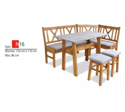 Kuchyňská rohová sestava 6Ł