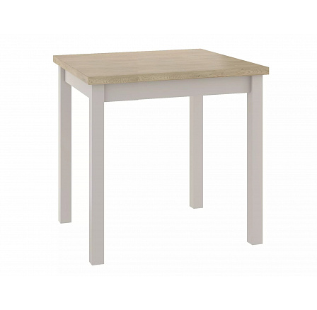 Jídelní stůl ADAM 80, Krémový dub / Kašmír