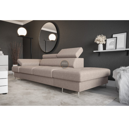 Sofa GALAXY II lenoška 235 cm - béžová, pravá strana Sofa GALAXY II lenoška 235 cm - béžová, pravá strana