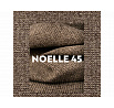 ŽIDLE LUCIO NOELLE ČERNÝ RÁM/ CAPPUCCINO 45