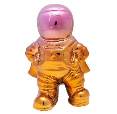 Dekorativní figurka Astronaut růžový