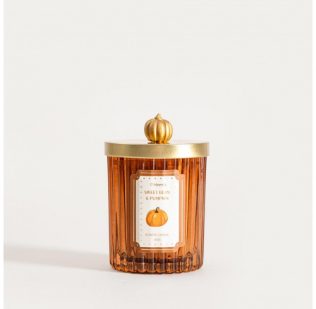 Vonná svíčka PUMPKIN GROVE Sladká fazole & Dýně 200g 747908