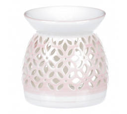 Aromalampa porcelánová, růžová barva