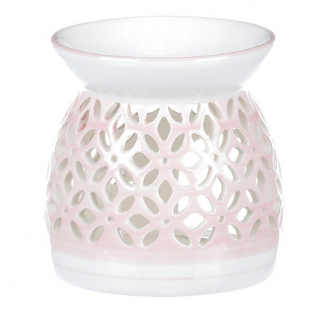 Aromalampa porcelánová, růžová barva