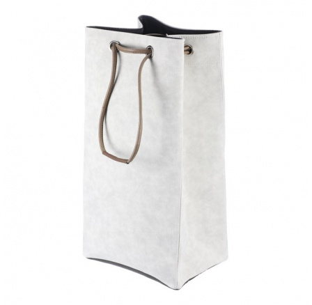 Koš látkový - skládací, stahovací, krémový Koš látkový - skládací, stahovací, krémový