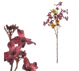 Tungovník - umělý řezaný, barva červená