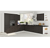 Dolní skříňka STELLO - 50 D 1F 1S BB, Bílá/Grafit