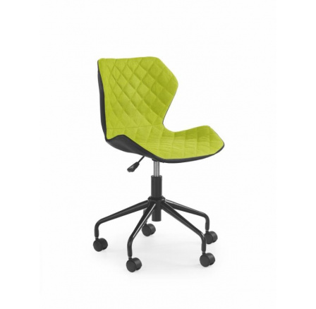 Dětská židle MATRIX /černá+zelená