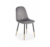 Jídelní židle K379, šedý Velvet