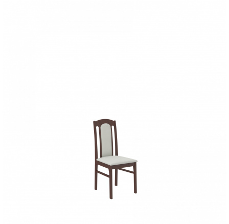 Židle čalouněná K1 tmavý ořech