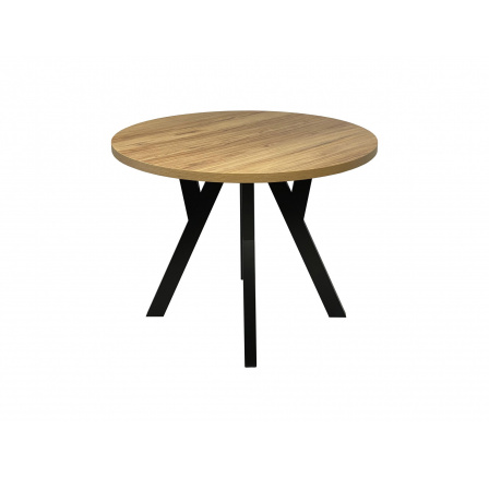 Ø100+2x40 TRAVIS Laminát Kulatý Nohy Travis