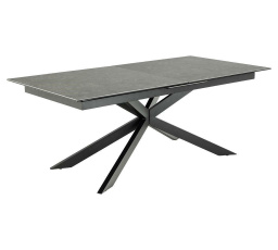 Stůl Irwine 200/240 cm černý
