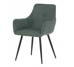Jídelní židle, zelená, látka, DCH-226 GRN2