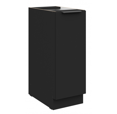 Dolní skřínka SIENA - 30 D CARGO BB, Černá mat/Černá mat Dolní skřínka SIENA - 30 D CARGO BB, Černá mat/Černá mat