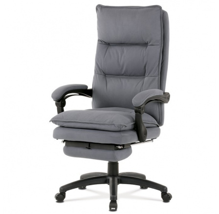 Kancelářské křeslo, houpací mechanismus, šedá látka, KA-Y350 GREY