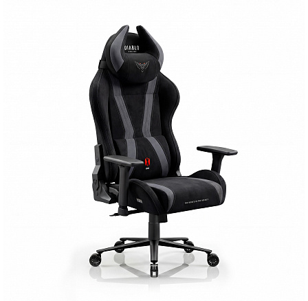 DIABLO CHAIRS X-HORN 2.0 >normální< křeslo BURNED BLACK DIABLO CHAIRS X-HORN 2.0 >normální< křeslo BURNED BLACK