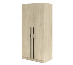 Skříň BRAGA 3 s kovovými madly dub cremona