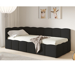 Postel TUNIS 200 x 120, nízký bok, Kronos 7,  Levá