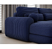 Ripeli Corner Sofa Bed with Storage, Dark Blue Velvet, Left-Hand Facing Modullo 40 180x128 Left 1