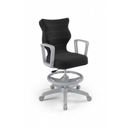Kancelářské křeslo NORM, šedá Velvet 17 velikost 6 WK+P