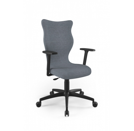 Křeslo kancelářské otočné  PERTO , černá Castel 24 velikost 7