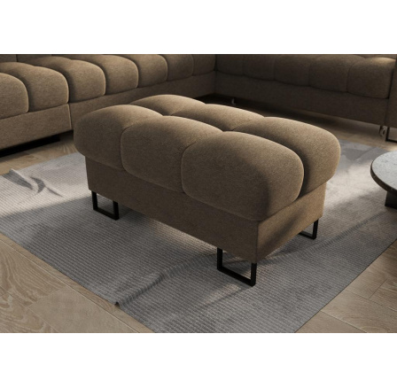 Taburet  ASPEN 100x55 cm - hnědá