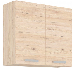 Horní skřínka BORDIX - 80 G-72 2F, Dub / Dub