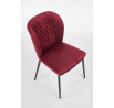 Jídelní židle K399, burgundová 
