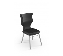 Židle Classic Soft velikost 3, sedák černý/opěradlo šedé