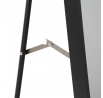 Zrcadlo ELORA stojící obdélníkové černé Š = 50 cm V = 140 cm 872025