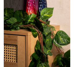 Umělý listový girland ZELENO epipremnum 240 cm 879079