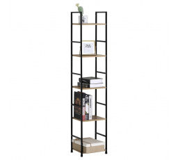 Regál, mdf, hnědá, GD-215 OAK