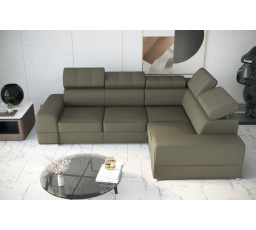 Rohová sedací souprava ROYAL II 280×210 přírodní kůže - levá, přírodní kůže - volitelná barva