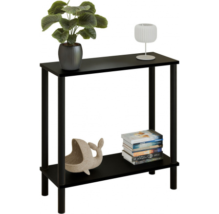 Konzole Claro 80x30 cm - různé barvy na výběr - černá MiniPearl, černá Matná