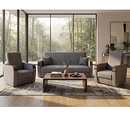 Sedací souprava Vanya 3f+1+1 - Vogue 14, plné područky