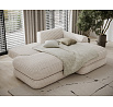 Ripeli Corner Sofa Bed with Storage, White Velvet, Right-Hand Facing Modullo 01 180x128 Right 1