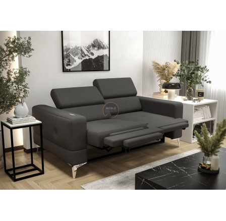 Sofa TOSCANIA II , relax 185 cm - šedá Sofa TOSCANIA II , relax 185 cm - šedá
