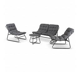 Sada Zahradního Nábytku MEGARA Šedá