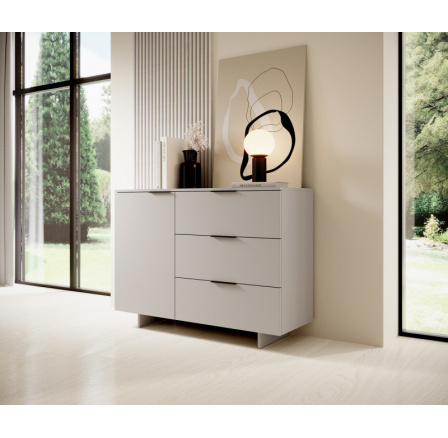 Komoda ALMA 1D3S, béžová