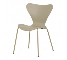 Jídelní židle, hnědá, plast, CT-X7034 CAP