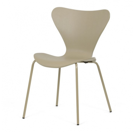 Jídelní židle, hnědá, plast, CT-X7034 CAP