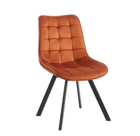 Židle velvet skořicová KO265-FXJG