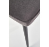 Jídelní židle K399, šedý Velvet