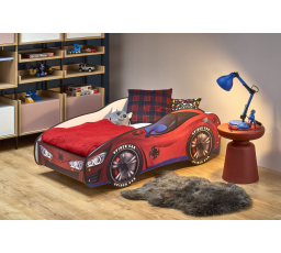 Dětská postel SPIDERCAR s matrací, 140x70 cm